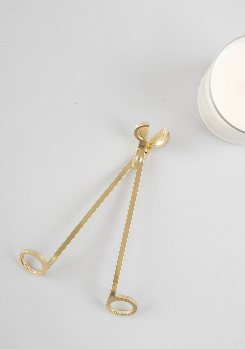 Engraved Brushed Gold Wick Trimmer Amante Marketplace